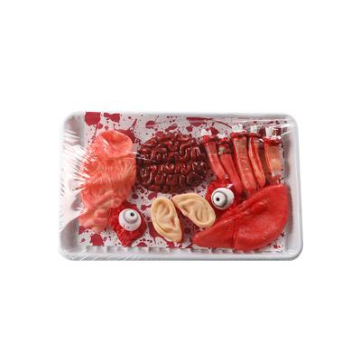 China Bloody Terror Halloween Decorations, Bloody Lunch Boxes Full Of Organs, Scary Props for sale