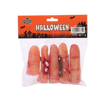 China Scary Halloween Prop Nail Zombie Finger Set Witch Nail Finger Set Witch Nail Finger Set for sale