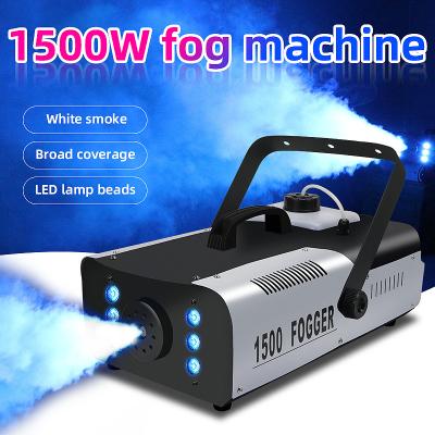 China SHTX Metal Wedding Party Interpretation Stage Light DMX512 Professional Auto Disco RGB LED RGB Get Fog Machine 1500w Smoke Machine for sale