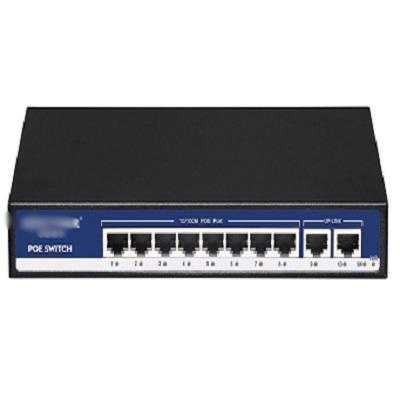 China Hot Sale POE Switch Power Supply Ethernet Switch POE Support 330x208x43.6mm for sale