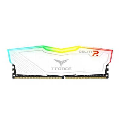 China GAME MEMORY DELTA Desktop RGB DDR4 T-Force Hot Sale White Ram 32G 3200Mhz-4000Mhz DDR4 for sale