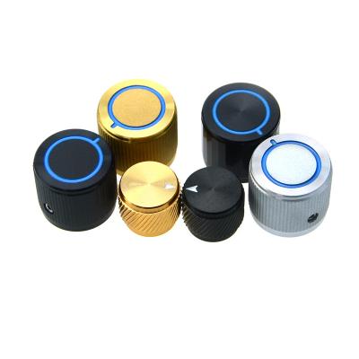 China Electric Device Potentiometer Car Rotary Switch Knob Aluminum Custom Volume Control Knob for sale