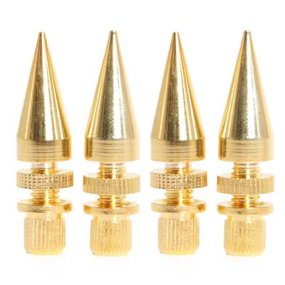 China CD Player/Amplifier/Speaker Nails Speaker Parts Speaker Spike Stand Foot Speaker Cone Isolation Stainless Brass Feet for sale