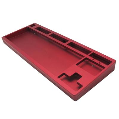 China Custom CNC Stainless Steel CNC Keyboard Aluminum Machining Anodizing Aluminum Brass Mechanical Case for sale