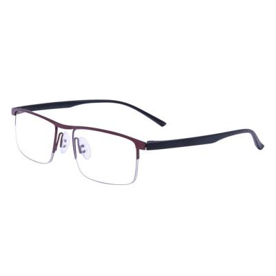 China 8049JL Slim Metal Frame Fashion Anti Blue Rays Reading Glasses for sale