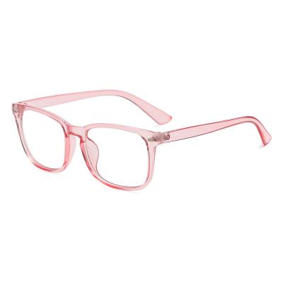 China For Reading Glasses 8082 PC Wholesale Cheap Pink Single Frame Brands Optical Glasses for sale