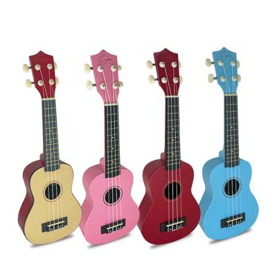 China Beginner Ukulele Factory OEM/ODM Musical Instrument Guitar Cheapest Price Colorful Ukulele 4 Strings Carbon Fiber Ukulele for sale