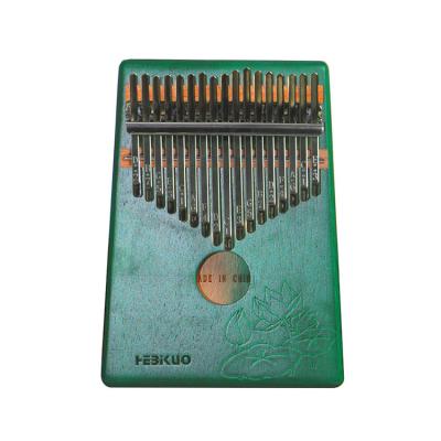 China Hot Selling Popular Beech 17 Mahogany Key Kalimba Diy Kalimba Finger Thumb Wooden Mahogany Piano for sale