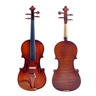 China Handmade Maple Hebikuo HV125 Violin With Red Bow Maple Wood Material Violin With Case for sale