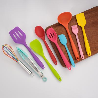 China Factory Price Viable High Quality Silicone Kitchen Accessories Cooking Tools Utensil Sets for sale