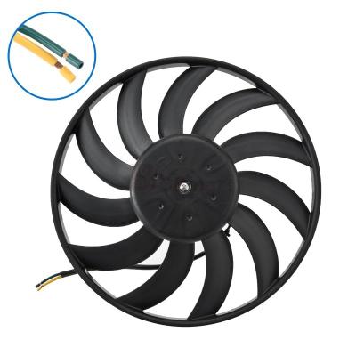 China Automotive Cooling System BBmart Brand Engine Electric Cooling Fan Motor For German Cars Audi A4 A6 Radiator Cooling Fan Blade Motor 4F0959455 for sale