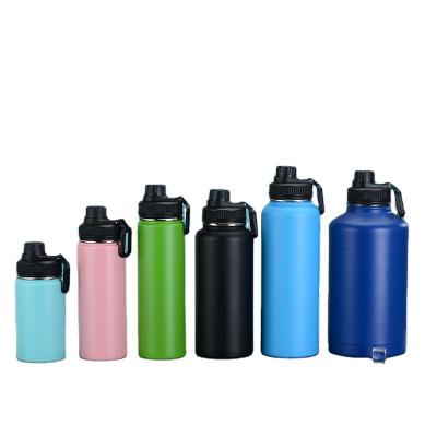 China CLASSIC Valve Top Vacuum Insulated Leak Proof Flask Standard Double Mouth 24OZ Stainless Steel Straw Lid Water Bottle With Bite for sale