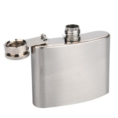 China Pocket Minimalist Portable Box Set Stainless Steel Hip Flasks Outdoor Camping Leakproof Drinking Flask for sale