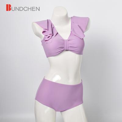 China Latest Breathable Luxury Micro Triangle Mum Girl 2 Piece Patterns Bikini Swimsuit for sale