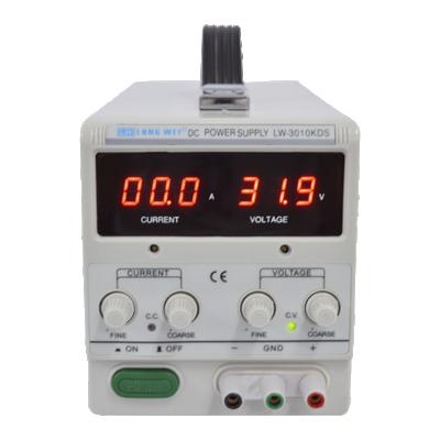 China LW-3010KDS 30V 10A Lab Bench DC Switchinng Aging Testing Repair Power Supply Four Display Digital Power Source for sale