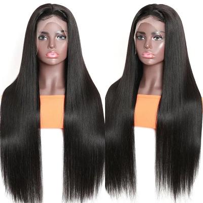 China Brazilian HD Human Hair Wigs Bone Silky Straight Wave 4X4 5X5 13X4 13X6 HD Closure Headband Wig Straight Transparent Match All Skin for sale