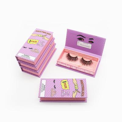 China Natural Long Eyelash Vendor Customized Boxes Eyelash Packaging Box Mixed Eyelashes Lashwoods Packaging for sale