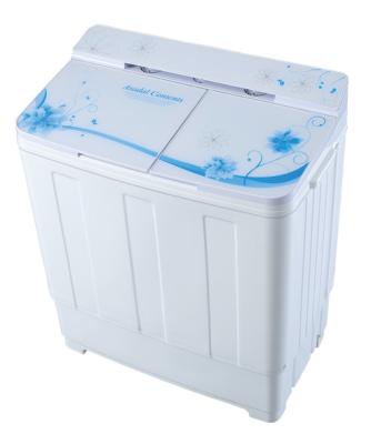 China Hotel 6.0kg Electric Top Loading Twin Washer Tub Laundry Machine for sale