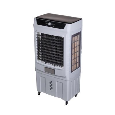 China Hotels Floor Standing Evaporative Air Cooler 1 Year Warranty 8000m3/h 55L Plastic Power Saving Water Air Cooler for sale