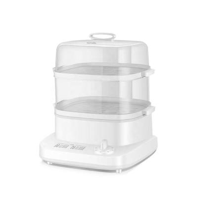 China Commercial Multifunctional Plastic Electric Vegetable and Food Steamer for sale