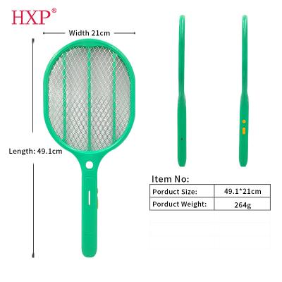 China Eco-friendly Rechargeable HXP Lithium Battery Electric Fly Swatter Sustainable For Indoor And Outdoor for sale