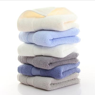 China Wholesale Customized QUICK DRY 100% Cotton Towel 140g Thick Soft Absorbent Towels for sale