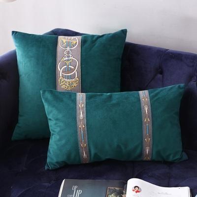 China High Massage Sales Volume Home Decor Pillow Cover And Strap Cushion Cover For Sofa for sale