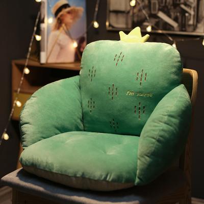 China Washable Custom Home Office Cushions Seat Plush Soft Cartoon Chair Cushion for sale