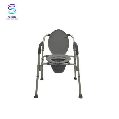 China Multifunctional Bedpan Commode Chair For The Disabled 71.7x27.9x54.6cm for sale