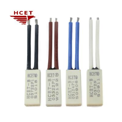 China 10A 250V Bimetal Thermal Cutoff Switch PTC Protection For Pulverizer Motor for sale