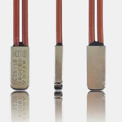 China HCET Thermal Protector Switch Motor Temperature Cutoff Switch For Battery Charging for sale