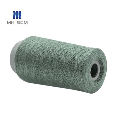 China Anti-pilling good hand feeling 37%recycled polyester 3% cashmere 20% nylon 20% viscose 20% PBT corespun yarn for sale