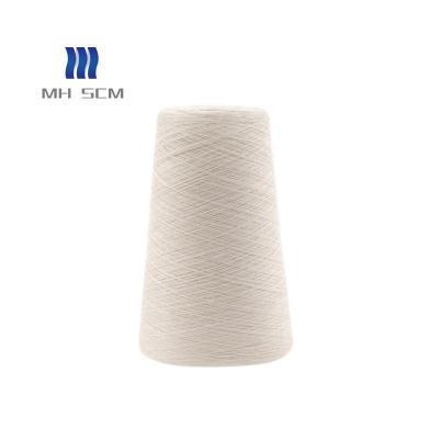 China Anti-pilling High Quality Knitting Yarn 2/32Nm 90% Combed Cotton 10% Silk Blend Yarn for sale