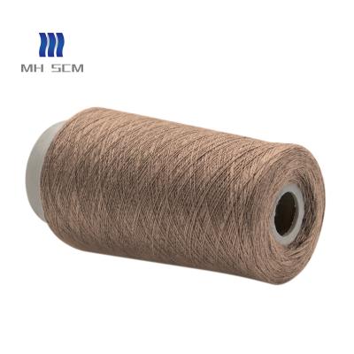 China Jiaxing Minghai new yarn product content 3% cashmere corespun anti-pilling yarn soft hand feeling for knitting for sale