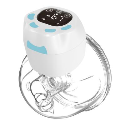 China Certified Liquid Silicone Baby Care Pump 3 Hands Smart Rechargeable BPA Free Electric Free Portable Breast Pump For Moms for sale