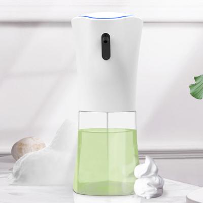 China Wholesale White Automatic Foam Soap Dispenser Large Capacity Hand Sanitizer Touchless Table Top Hands Washing Soap Shampoo Lotion Pump Dispenser for sale