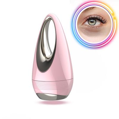 China 2021 New Circles Skin Eye Care Device EMS-Firm Vibration Skin Care Massager Dark Red Light Skin Care for sale