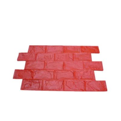 China High quality factory direct offered garden color injection polyurethane silicone rubber floor stamp concrete mold for sale for sale