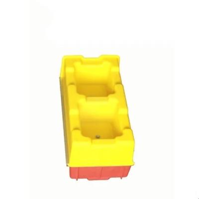 China Manual Hollow Block Mould Foam Concrete Hollow Blocks Plastic Injection Mould for sale