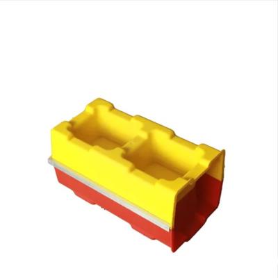 China New design size decorative house wall hollow brick stone concrete mold for sale