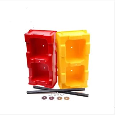 China Light Weight Plastic Block Mould Building Hollow Blocks Mold  Easy Demolding for sale