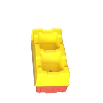 China Factory best selling interlocking concrete fence hollow blocks wall plastic molds for sale