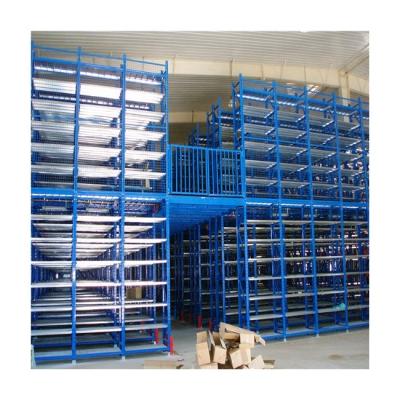 China Corrosion Protection Heavy Duty 2022 China Storage Warehouse Adjustable Tiered Steel Mezzanine Rack for sale