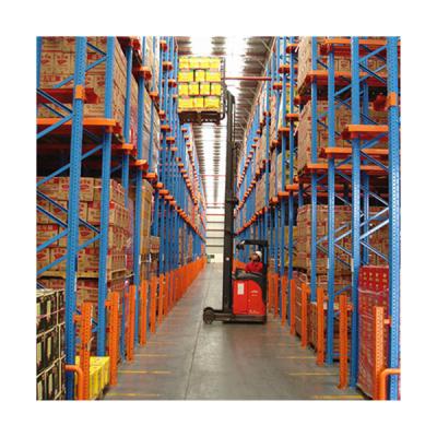 China Heavy Duty Corrosion Protection Metal Adjustable Warehouse Drive In Pallet Rack for sale