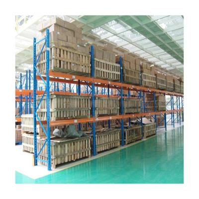 China Corrosion Protection Powder Coated Heavy Duty Warehouse Storage Steel Pallet Racks for sale