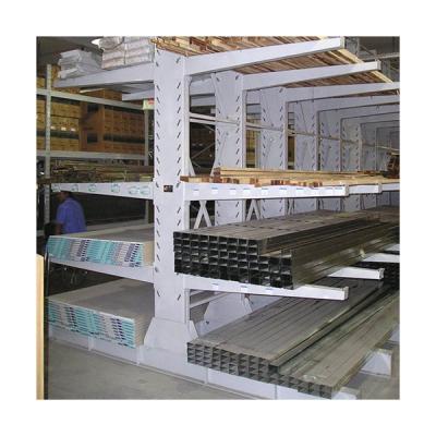 China Economic Warehouse Industrial Warehouse Cantilever Rack for Steel Plate for sale