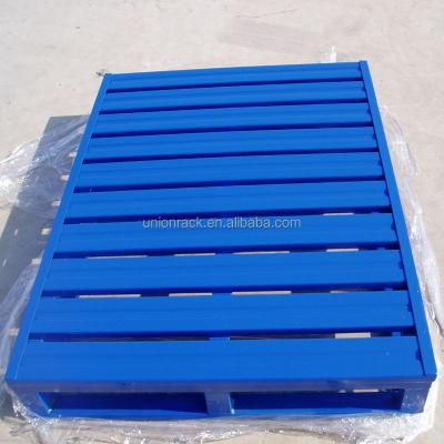 China Four Way Entry Rackable Factory Selling Euro Steel Pallet For Warehouse Storage for sale