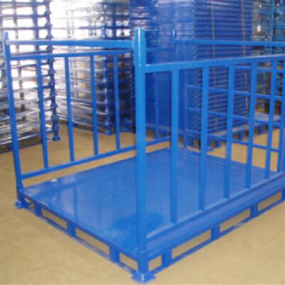 China Removable Heavy Duty Rice Powder Coating Steel Stillage Stacking Rack for sale