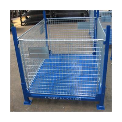 China Rice Warehouse Corrosion Prevention Steel Storage Pallet Rack Stackable Rack Shelf Stacking for sale