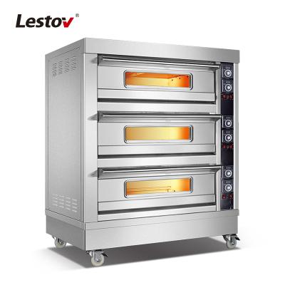 China High efficiency bakery equipment factory price commercial electric bread maker oven WFC-309D for sale